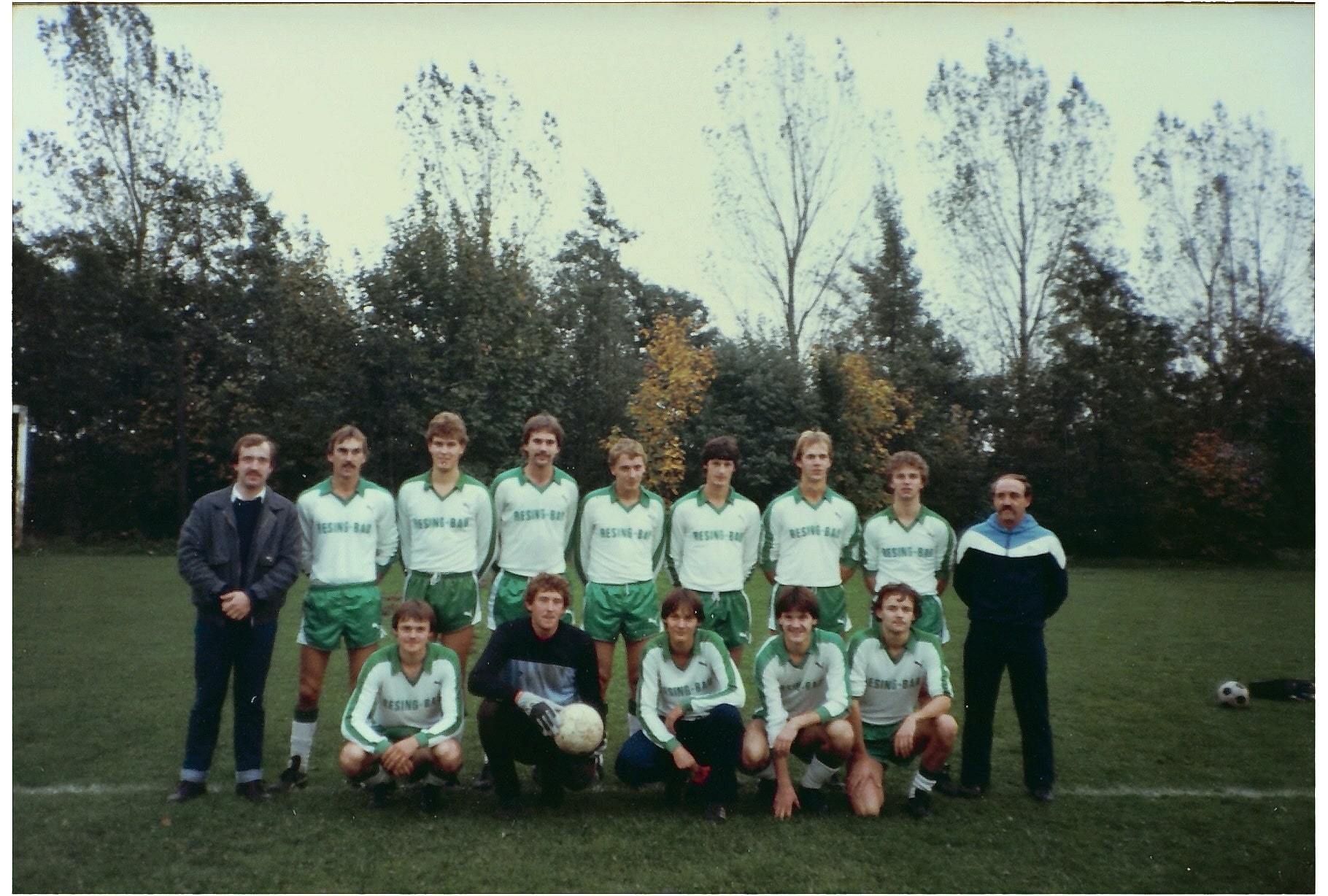 Erste Mannschaft Saison 1984/1985 gegen Lankern