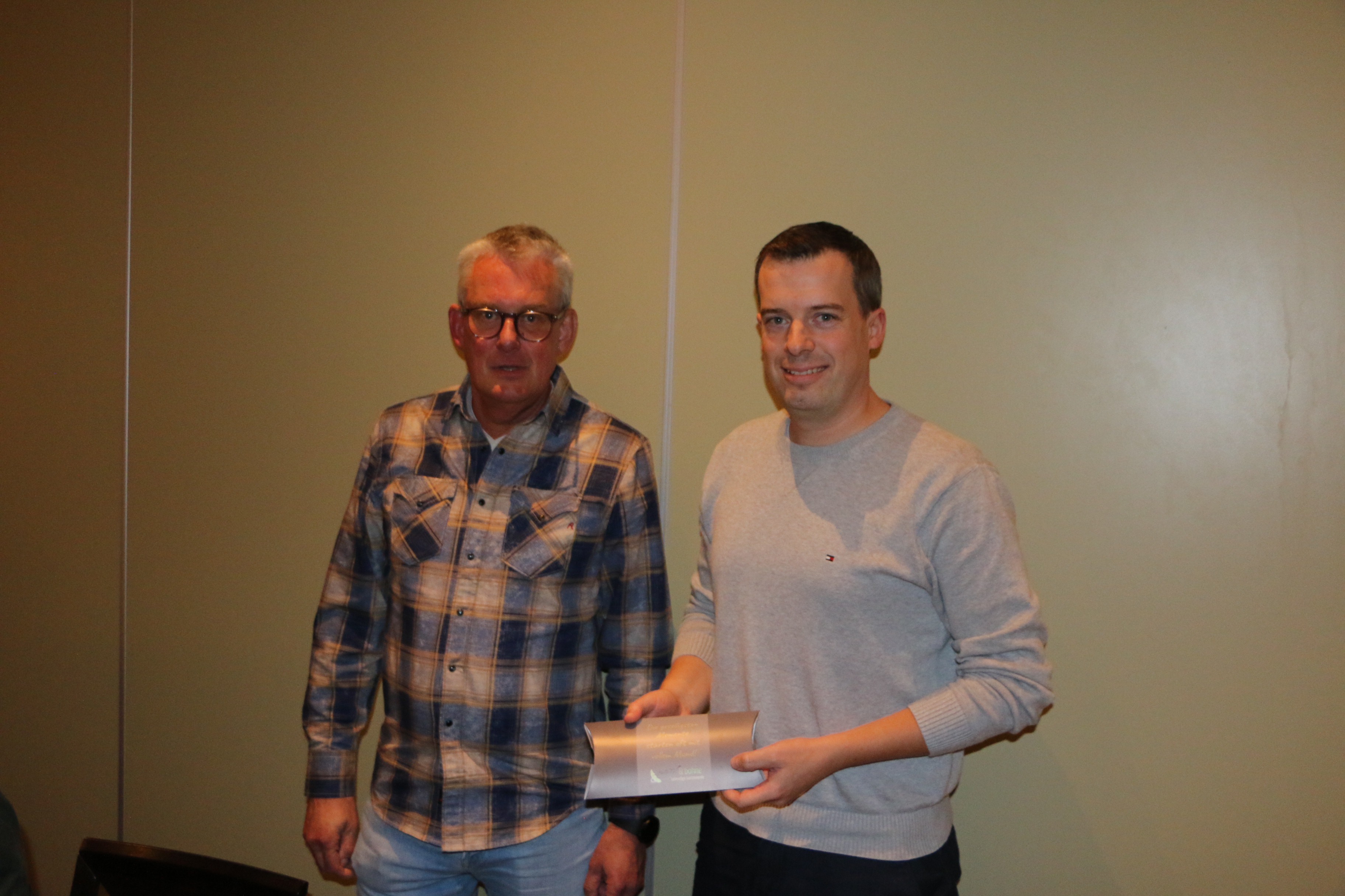 Vorsitzender Klaus Steverding dankte Bernd Dalhaus