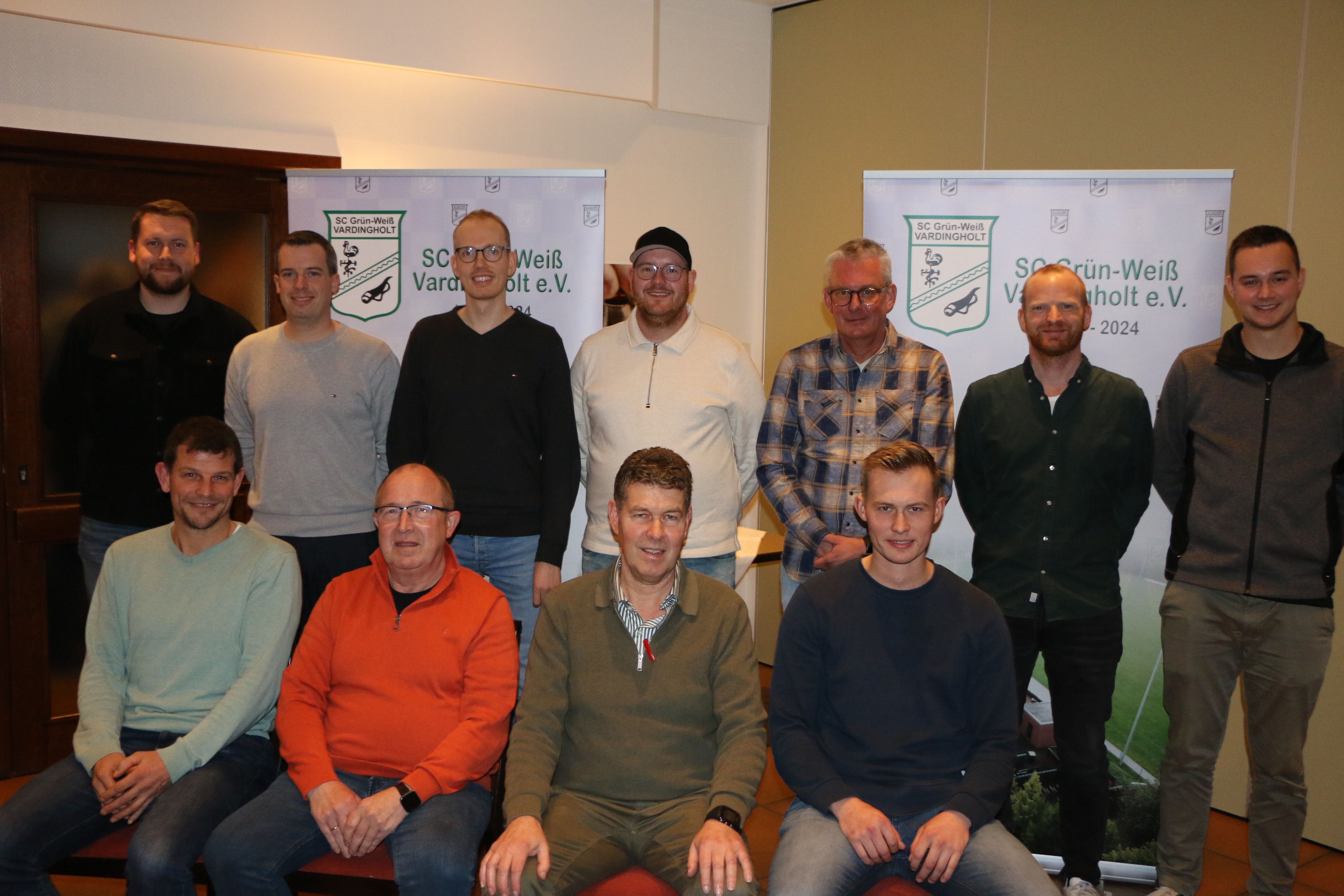 Vorstand des SC Grün-Weiß Vardingholt