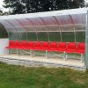 Neue Spielerkabinen