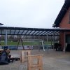 Neue Überdachung